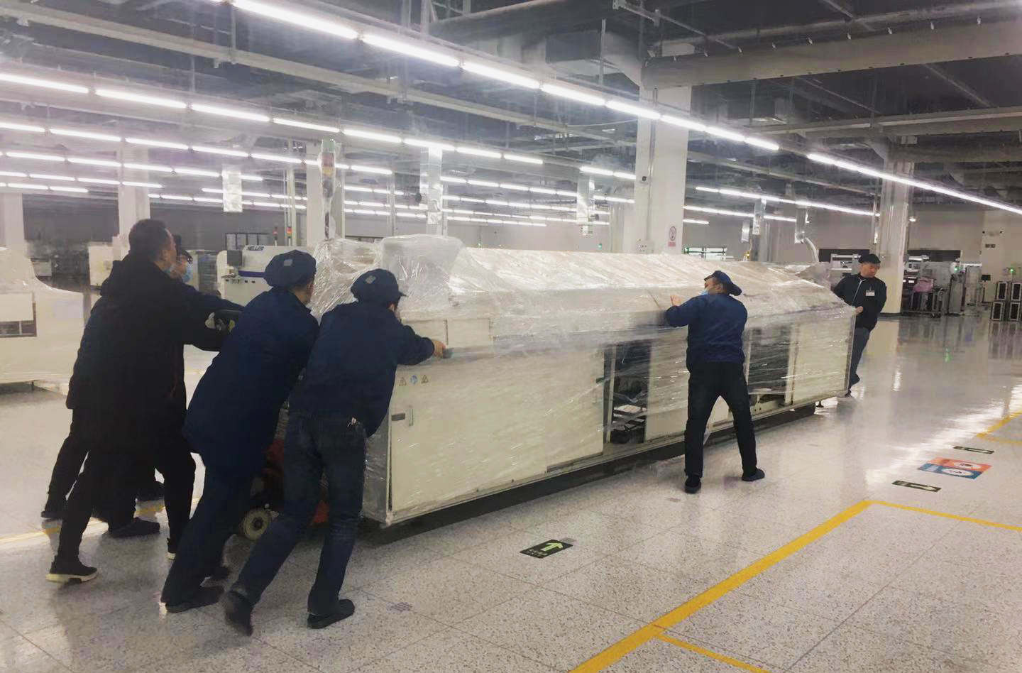运筹帷幄 精密电子设备大搬迁重组增效