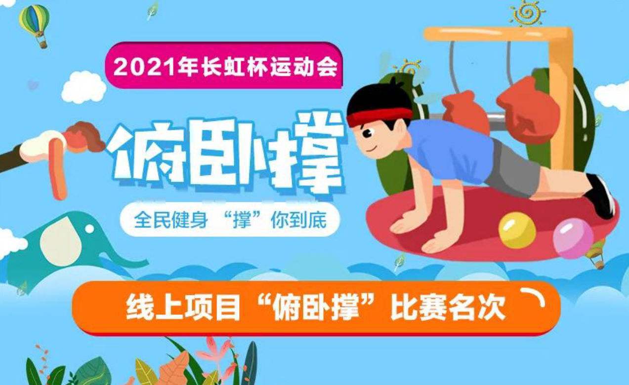 2021年长虹杯运动会线上项目【俯卧撑】比赛名次公布！