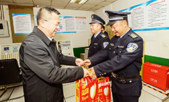 柳江等公司领导赴一线开展新春慰问活动