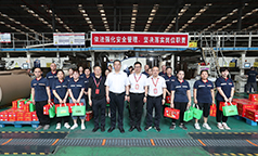 柳江等领导慰问高温下坚守岗位的职工